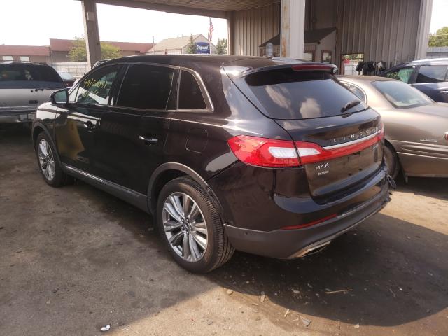 2016 LINCOLN MKX RESERV 2LMTJ8LP7GBL58318
