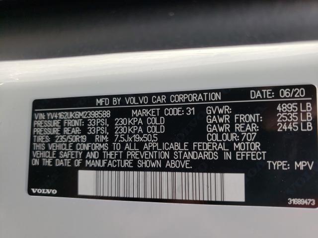 2021 VOLVO XC40 T5 MO YV4162UK6M2398588