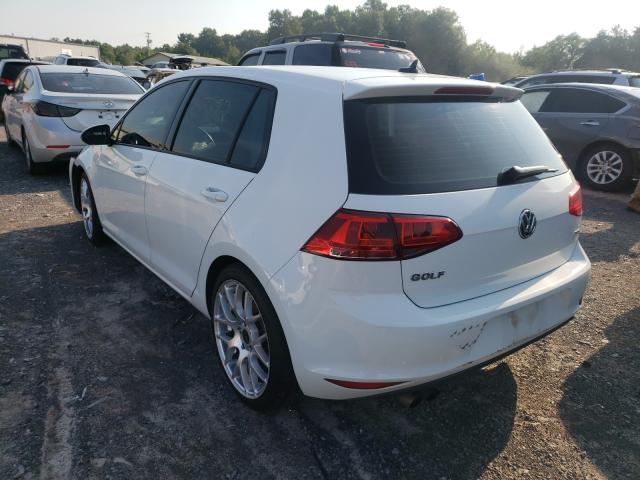 2016 VOLKSWAGEN GOLF S/SE 3VW217AU8GM018332