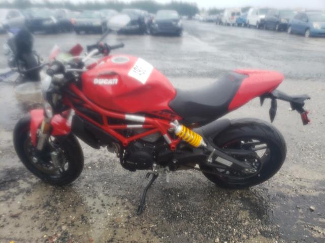 2021 DUCATI MONSTER 79 ML0MADBM8MT004209