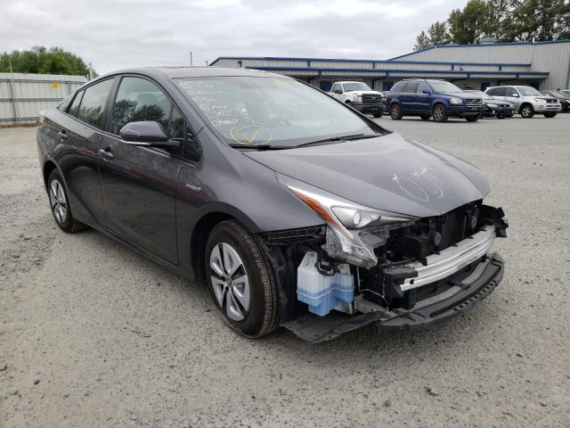 Salvage cars for sale from Copart Arlington, WA: 2016 Toyota Prius
