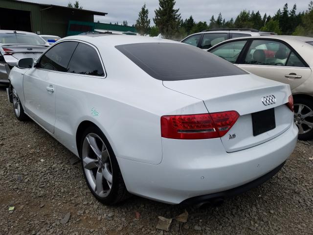 2012 AUDI A5 PRESTIG WAUVFAFR8CA031279