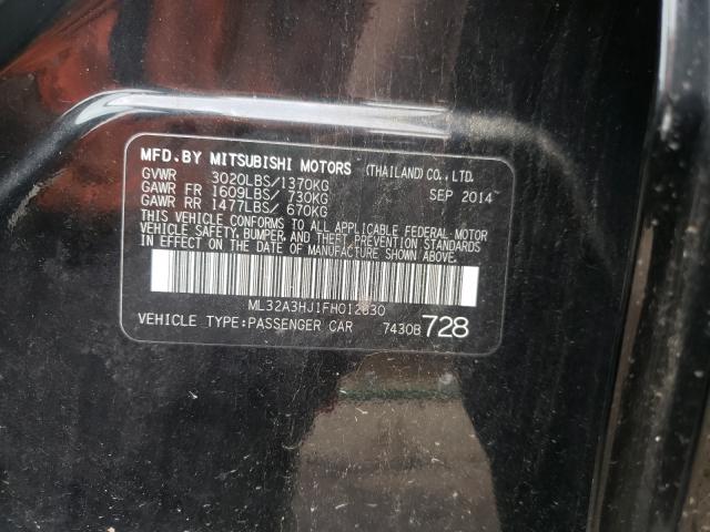 2015 MITSUBISHI MIRAGE DE ML32A3HJ1FH012630