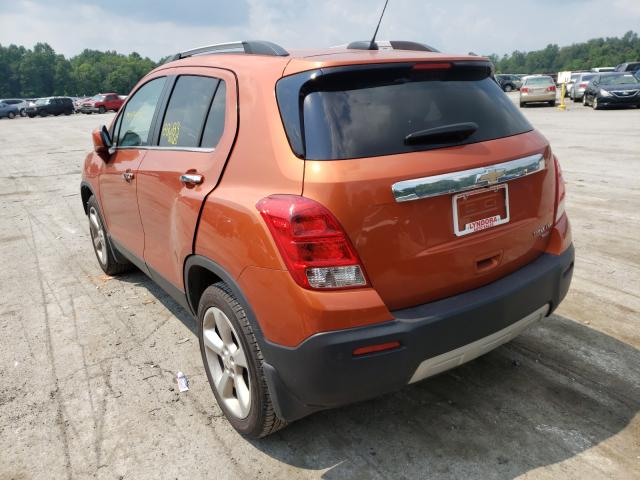 2015 CHEVROLET TRAX LTZ KL7CJTSB8FB134260