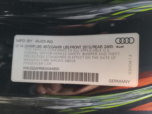 2014 AUDI S5 PREMIUM WAUGGAFR6EA044850
