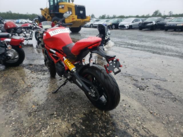 2021 DUCATI MONSTER 79 ML0MADBM8MT004209
