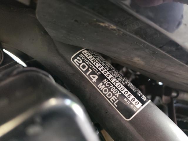 2014 HONDA NC700X JH2RC6305EK000690