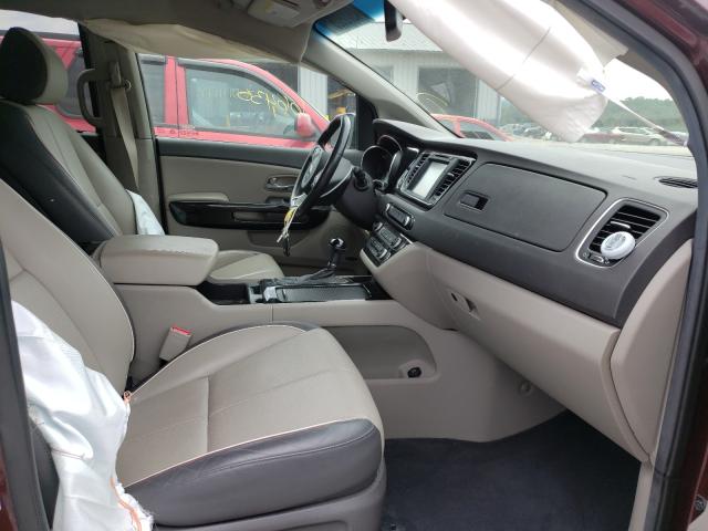 2016 KIA SEDONA EX KNDMC5C12G6139922