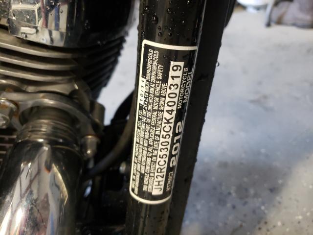 2012 HONDA VT750 C2 JH2RC5305CK400319