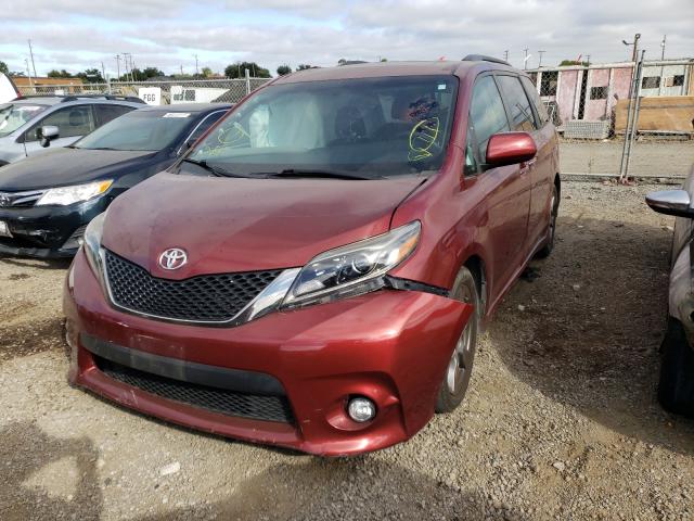 2017 TOYOTA SIENNA SE 5TDXZ3DC8HS790232