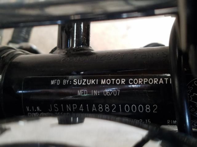 2008 SUZUKI LS650 JS1NP41A882100082