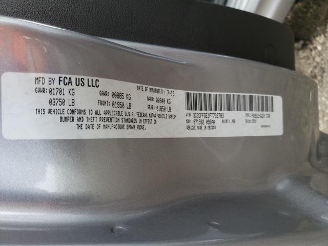 2015 FIAT 500 ELECTR 3C3CFFGE1FT732783