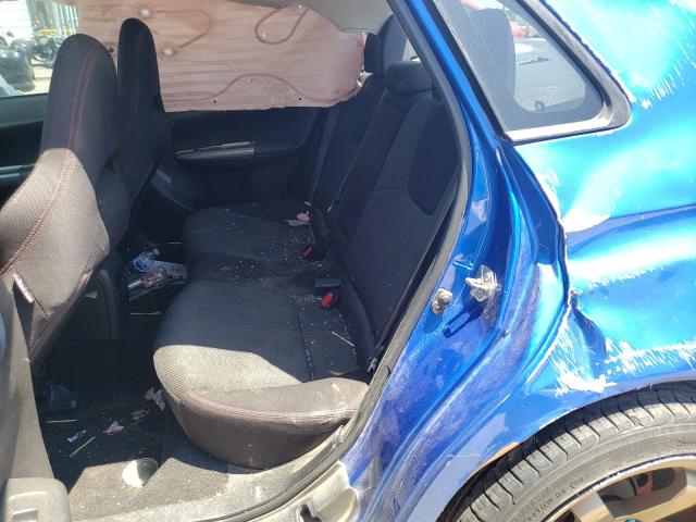 2011 SUBARU IMPREZA WR JF1GV7F67BG513797
