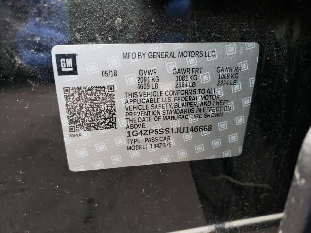 2018 BUICK LACROSSE E 1G4ZP5SS1JU146668