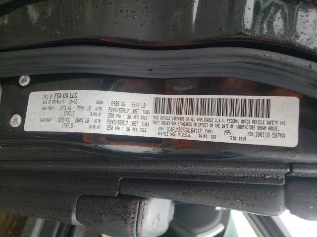 2016 JEEP CHEROKEE T 1C4PJMBS5GW164112