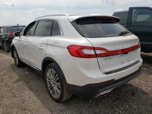 2017 LINCOLN MKX RESERV 2LMPJ8LR4HBL45935