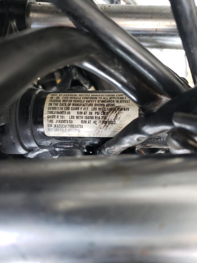 2006 KAWASAKI ZG1000 JKAZGCA1768524734