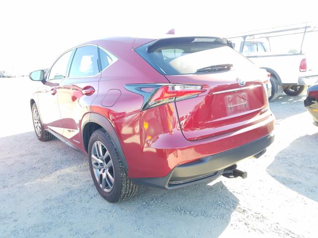 2015 LEXUS NX 300H JTJBJRBZ3F2008111