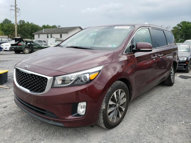 2016 KIA SEDONA EX KNDMC5C12G6139922