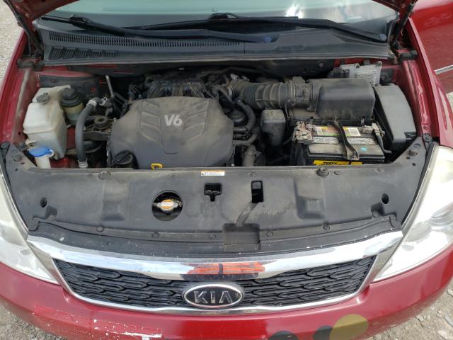 2012 KIA SEDONA EX KNDMH4C70C6419848