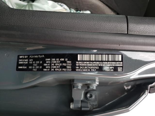 2016 JEEP RENEGADE T ZACCJBCTXGPD57623