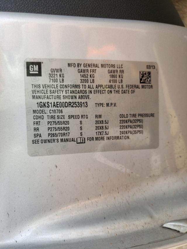 2013 GMC YUKON SLE 1GKS1AE00DR253913
