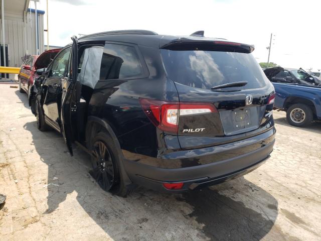 2020 HONDA PILOT BLAC 5FNYF6H78LB005393