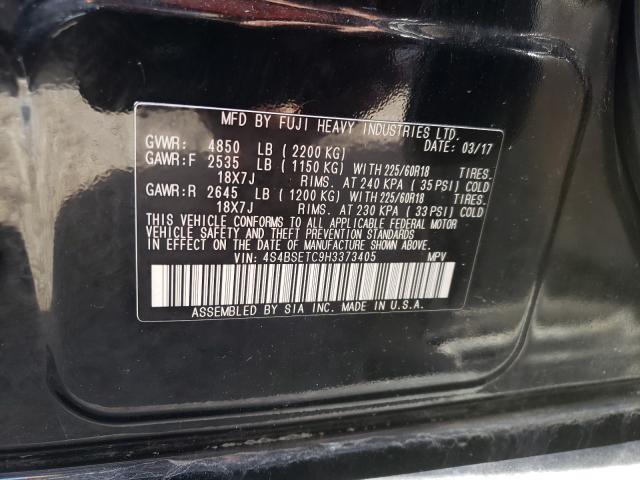 2017 SUBARU OUTBACK TO 4S4BSETC9H3373405