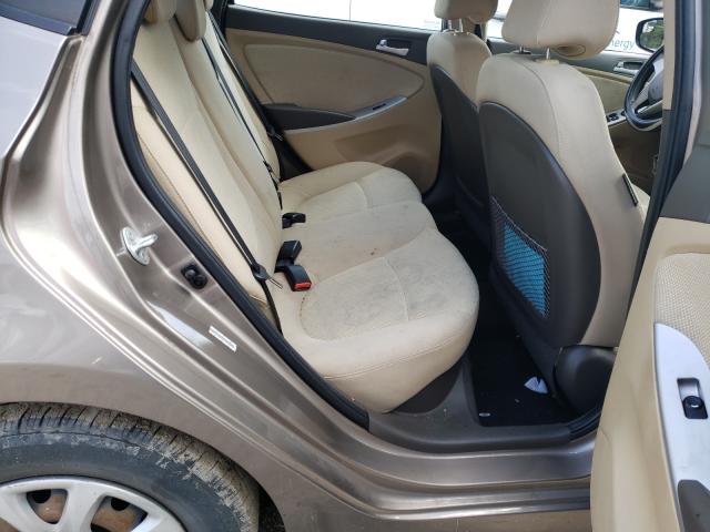  HYUNDAI ACCENT 2014 Цвет загара