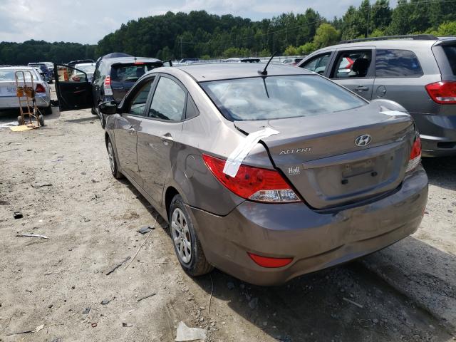  HYUNDAI ACCENT 2014 Цвет загара