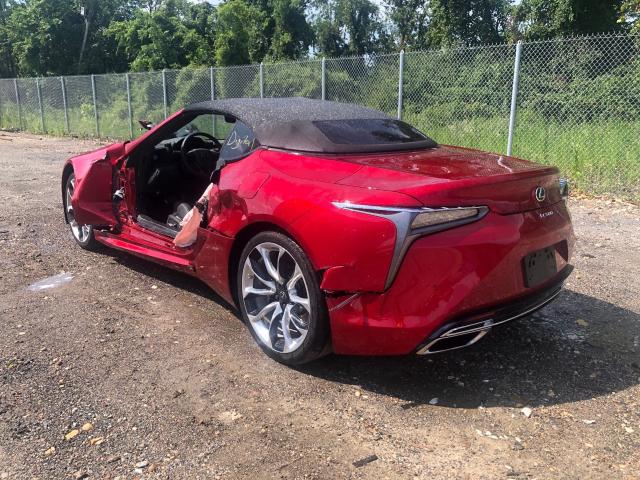 2021 LEXUS LC 500 JTHKPAAYXMA101432