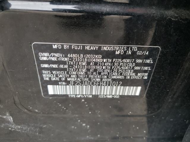 2015 SUBARU FORESTER JF2SJADC6FH411012