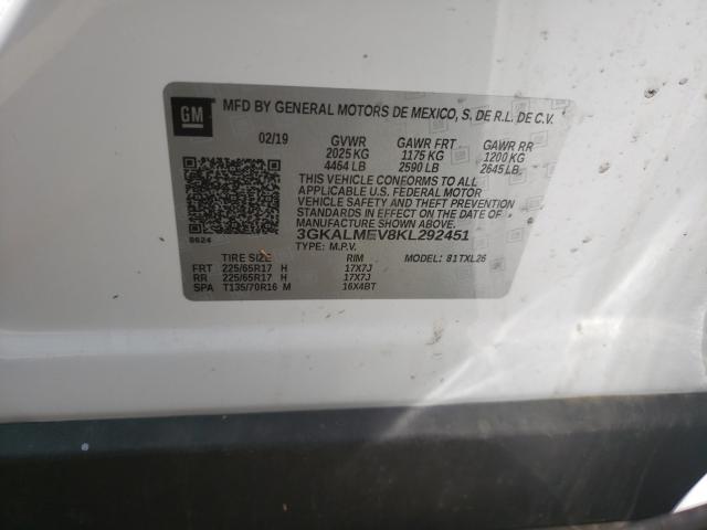 2019 GMC TERRAIN 3GKALMEV8KL292451