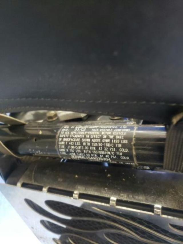 2004 KAWASAKI VN1500 L JKBVNAL154A028304