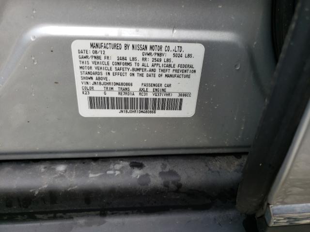 2013 INFINITI EX37 BASE JN1BJ0HR1DM480866