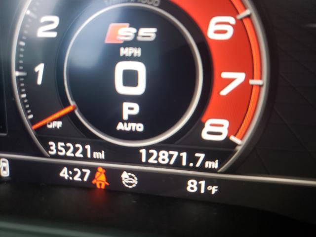 2018 AUDI S5 PREMIUM WAUB4CF55JA097531