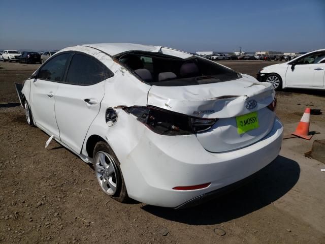 2016 HYUNDAI ELANTRA SE 5NPDH4AE9GH754247