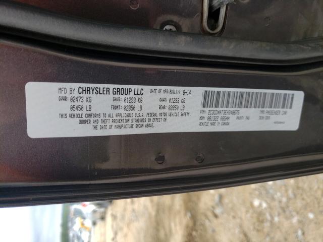 2014 DODGE CHARGER PO 2C3CDXAT3EH348675