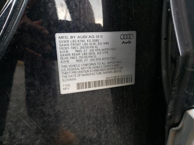 2013 AUDI Q7 WA1CGBFEXDD005318
