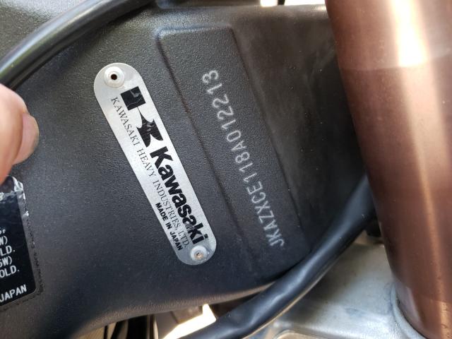 2008 KAWASAKI ZX1000 E JKAZXCE118A012213
