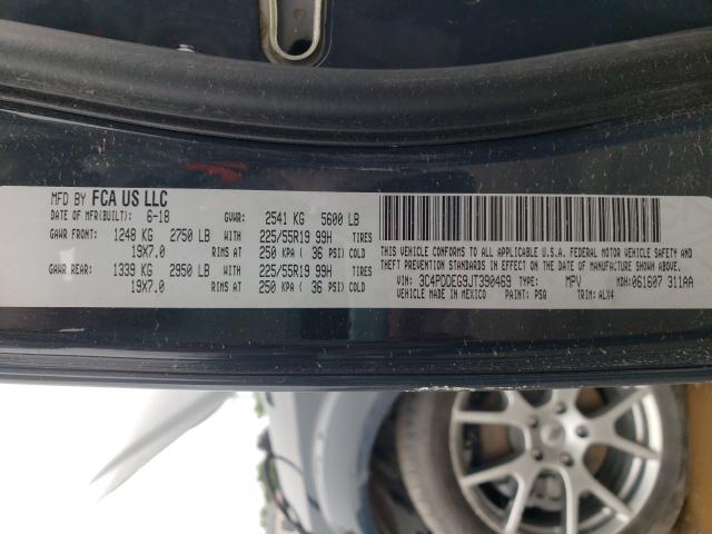 2018 DODGE JOURNEY GT 3C4PDDEG9JT390469