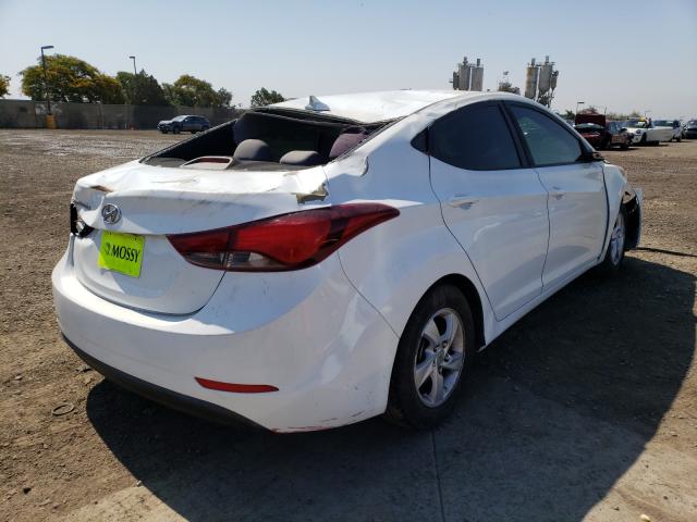 2016 HYUNDAI ELANTRA SE 5NPDH4AE9GH754247