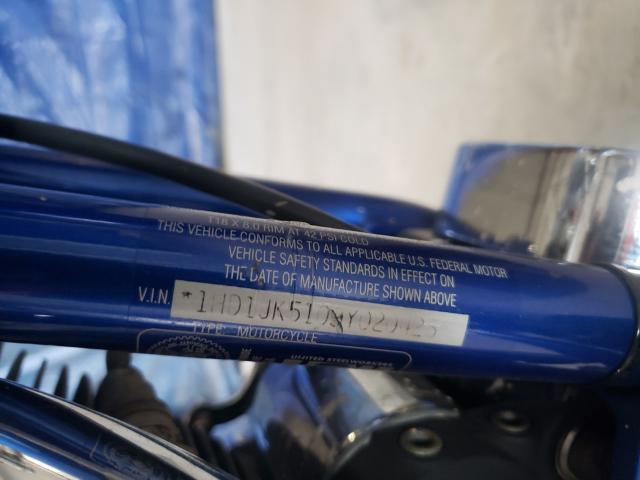 2009 HARLEY-DAVIDSON FXCWC 1HD1JK5109Y020423