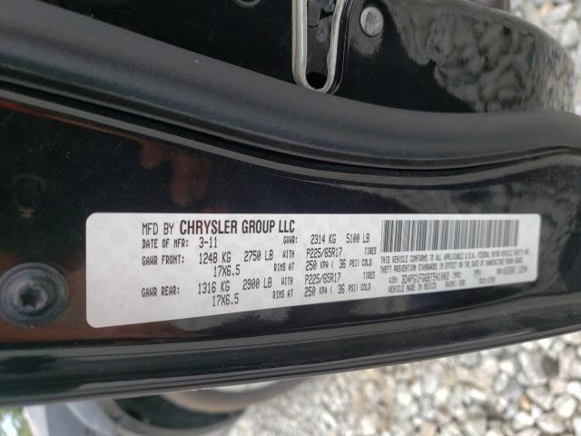 2011 DODGE JOURNEY MA 3D4PG1FG6BT541003