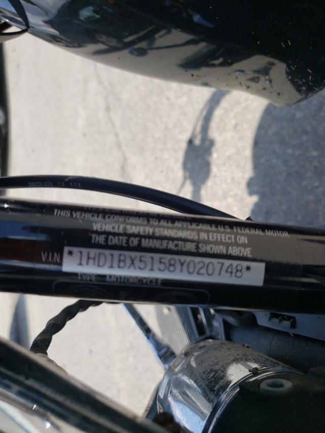 2008 HARLEY-DAVIDSON FLSTF 1HD1BX5158Y020748