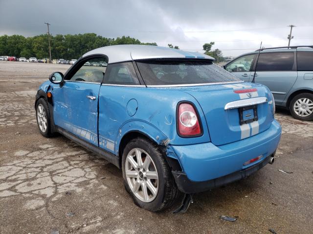 2013 MINI COOPER COU WMWSX1C5XDT623113