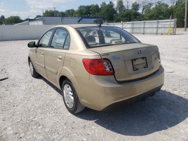 2011 KIA RIO BASE KNADH4A35B6912047