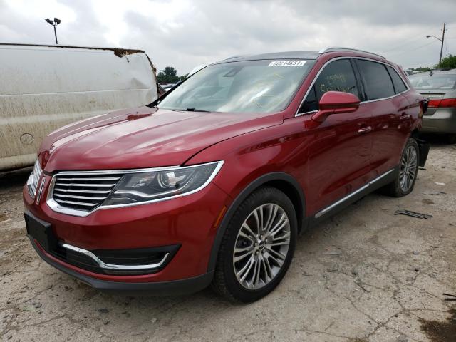 2016 LINCOLN MKX RESERV 2LMTJ8LR3GBL51948