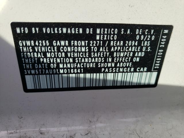 2020 VOLKSWAGEN GTI S 3VW5T7AU9LM016641