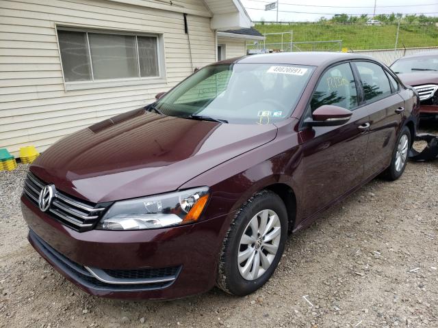 2012 VOLKSWAGEN PASSAT S 1VWAP7A32CC088616